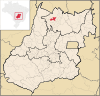 Lage von Mutunópolis in Goiás