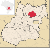 Lage von Niquelândia in Goiás