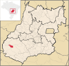 Lage von Perolândia (Goiás)