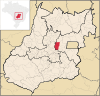 Lage von Pirenópolis in Goiás