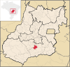 Lage von Pontalina in Goiás