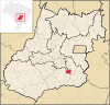 Lage von Santa Cruz de Goiás