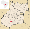 Lage von Santa Helena de Goiás