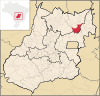 Lage von São João d'Aliança in Goiás