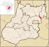 Lage von Vila Boa in Goiás