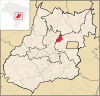 Lage von Vila Propício in Goiás