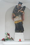 GuentherZ 2011-02-19 0021 Wien23 Endresstrasse-Fischergasse Johannes-Nepomuk-Kapelle Statue.jpg