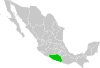 Guerrero in Mexico.svg