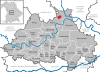 Lage des Gemeindefreien Gebiets im Landkreis Eichstätt