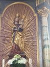 Madonna im Hochaltar der Pfarrkirche von Hausen am Bussen