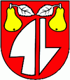 Wappen von Hrušovo