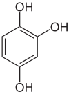 Strukturformel Hydroxyhydrochinon