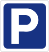 Information road sign parking.svg