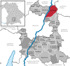 Lage der Gemeinde Ismaning im Landkreis München