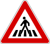 Italian traffic signs - attraversamento pericoloso.svg