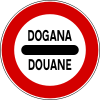 Italian traffic signs - dogana.svg