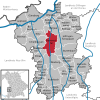 Lage der Gemeinde Kammeltal im Landkreis Günzburg