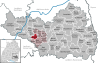 Lage der Gemeinde Kanzach im Landkreis Biberach