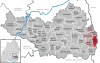 Lage der Gemeinde Kirchdorf im Landkreis Biberach