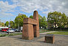 Das Peter-Altmeier-Denkmal in den Moselanlagen von Koblenz