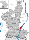 Lage der Gemeinde Lechbruck a.See im Landkreis Ostallgäu