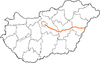 M4 autópálya - térkép.png