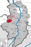 Lage der Gemeinde Missen-Wilhams im Landkreis Oberallgäu