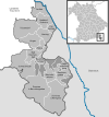 Lage der Gemeindefreien Gebiete im Landkreis Berchtesgadener Land