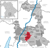 Lage der Gemeinde Oberhaching im Landkreis München