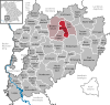 Lage der Marktgemeinde Pfaffenhausen im Landkreis Unterallgäu