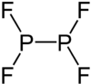 Struktur von Phosphor(II)-fluorid