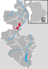 Lage der Gemeinde Piding im Landkreis Berchtesgadener Land