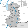 Lage des Gemeindefreien Gebiets Pupplinger Au im Landkreis Bad Tölz-Wolfratshausen