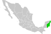 Quintana Roo in Mexico.svg