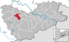 Lage der Stadt Rabenau im Landkreis Sächsische Schweiz-Osterzgebirge