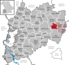 Lage der Gemeinde Rammingen im Landkreis Unterallgäu