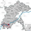 Lage der Gemeinde Rottenacker im Alb-Donau-Kreis