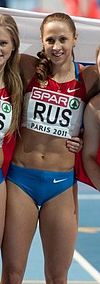 Russia 4 x 400 m Paris 2011-2011-08-03.jpg