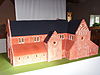 Modell der Klosterkirche des ehemaligen Klosters Ihlow