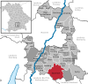 Lage der Gemeinde Sauerlach im Landkreis München