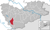 Lage der Gemeinde Schmiedeberg im Landkreis Sächsische Schweiz-Osterzgebirge