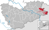 Lage der Stadt Sebnitz im Landkreis Sächsische Schweiz-Osterzgebirge