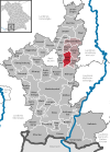 Lage der Gemeinde Stöttwang im Landkreis Ostallgäu