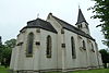 Außenansicht der Kirche St. Johannes Evangelist in Menzel