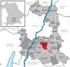 Lage der Gemeinde Taufkirchen im Landkreis München