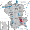 Lage der Stadt Thannhausen im Landkreis Günzburg
