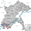 Lage der Gemeinde Unterwachingen im Alb-Donau-Kreis