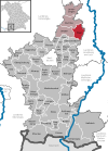 Lage des Marktes Waal im Landkreis Ostallgäu