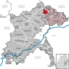 Lage der Gemeinde Weidenstetten im Alb-Donau-Kreis