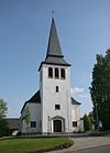 Außenansicht der Kirche St. Hubertus in Ottfingen